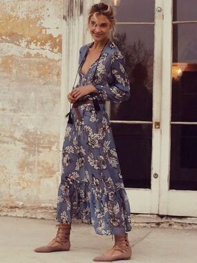 white christmas dresses Blossom Crochet Maxi Dress – Mologoko Couture main image 1